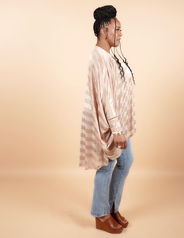 Carditop-GOLD STRIPE