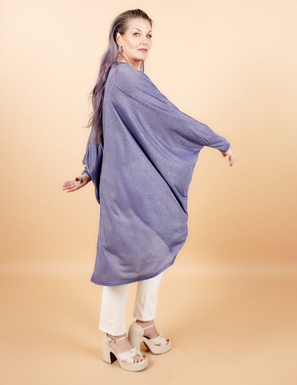 Carditop-NAVY SHIMMER