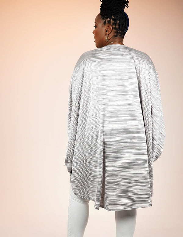 Carditop-SILVER PLEAT