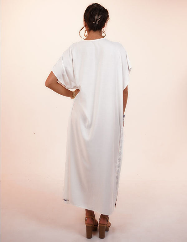 FRIDA KAFTAN- WHITE