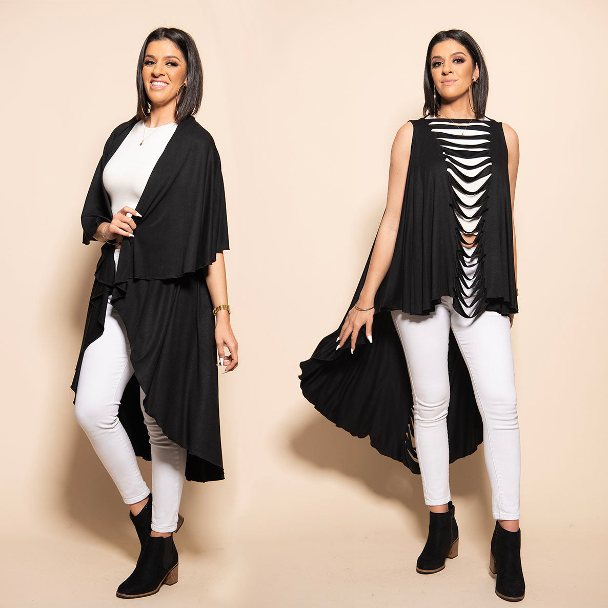 DOUBLE TROUBLE - BLACK