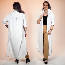  2 WAY DUSTER WHITE