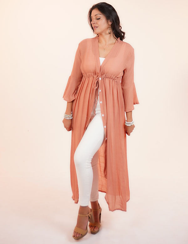 
                  
                    AVALON DUSTER- CORAL
                  
                