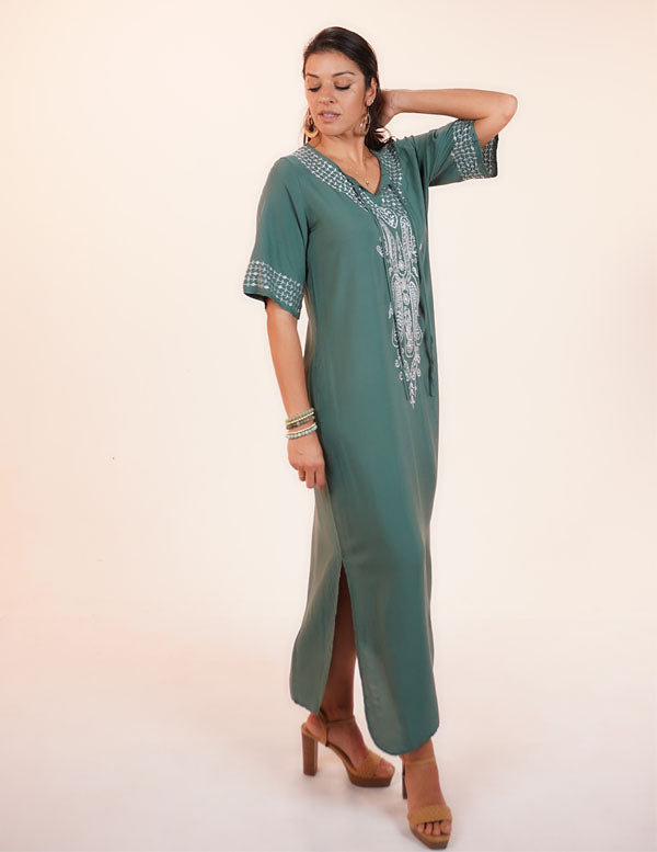 BALI DRESS- SAGE