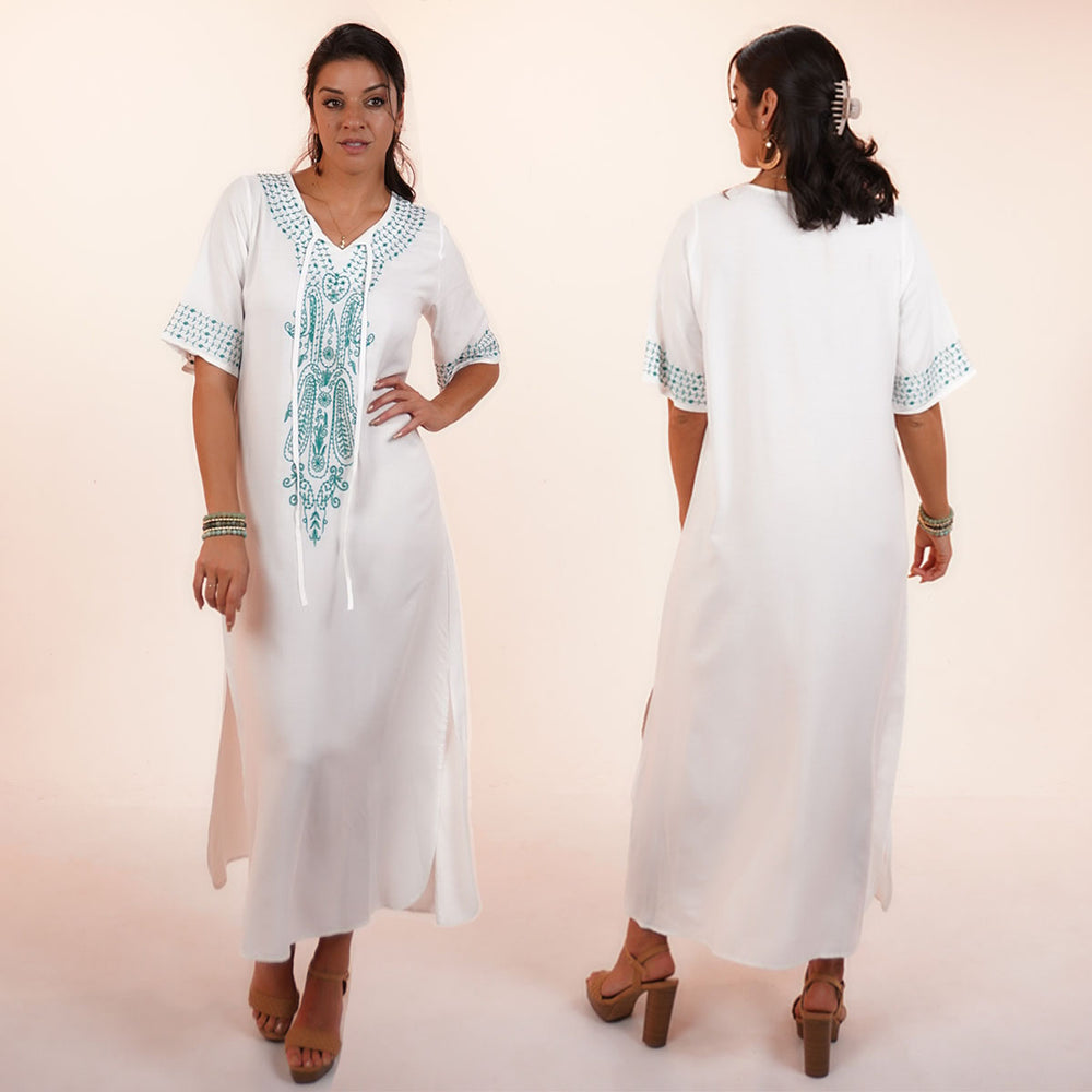 BALI DRESS- WHITE