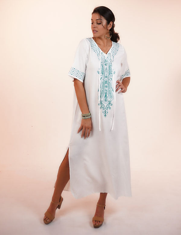 BALI DRESS- WHITE