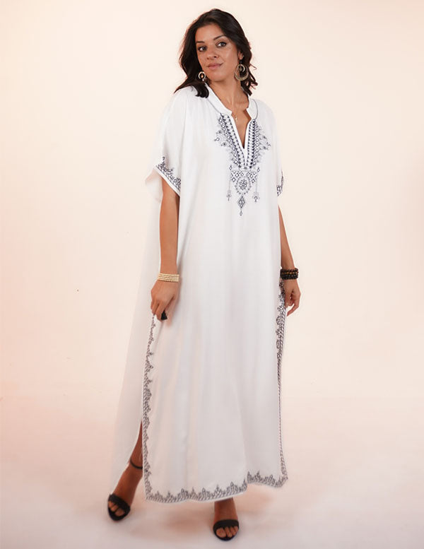 
                  
                    CIARO KAFTAN- WHITE
                  
                