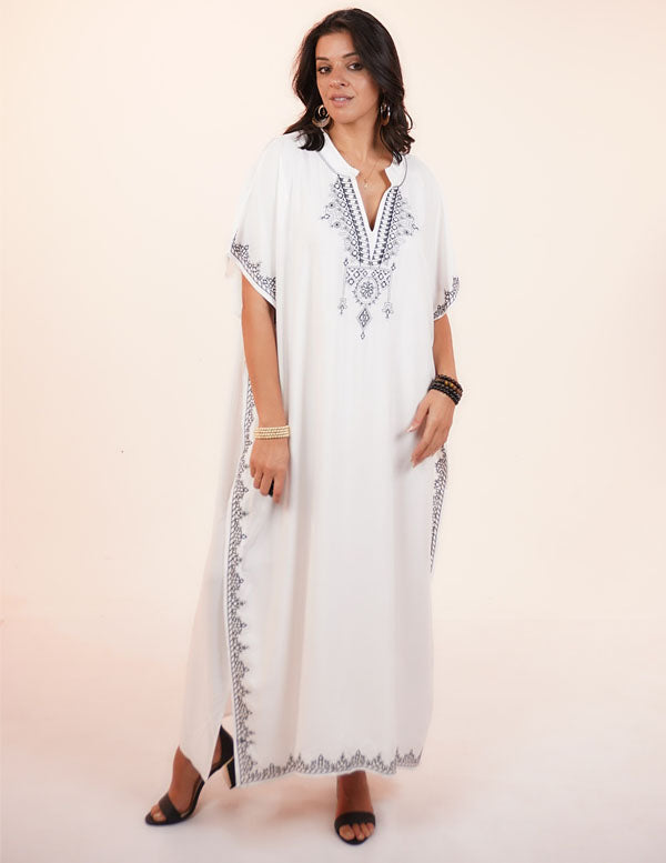 
                  
                    CIARO KAFTAN- WHITE
                  
                