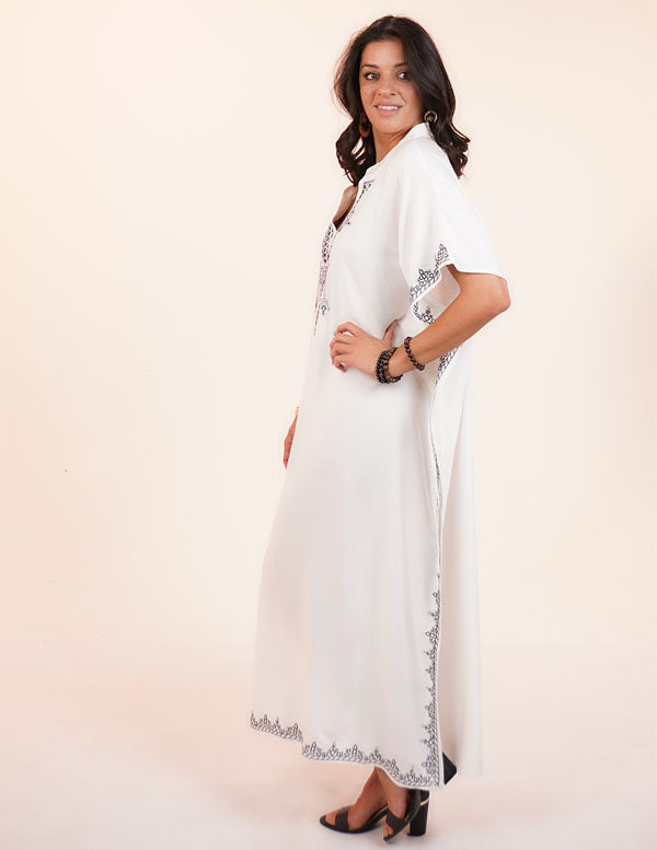 
                  
                    CIARO KAFTAN- WHITE
                  
                