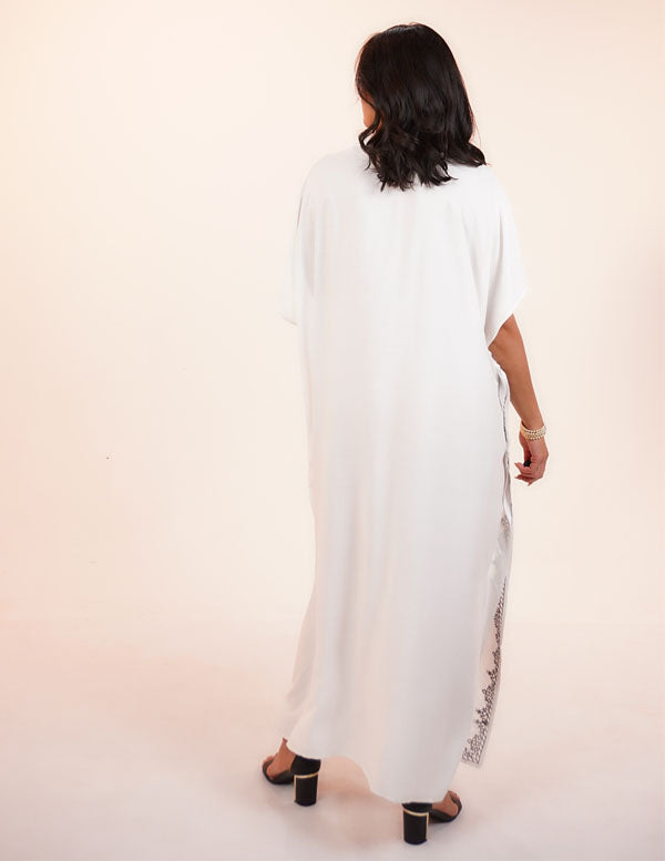 
                  
                    CIARO KAFTAN- WHITE
                  
                