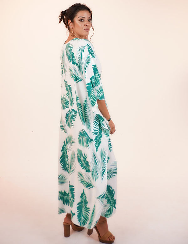 
                  
                    DIAMOND VACAY DRESS- GREEN PALM
                  
                