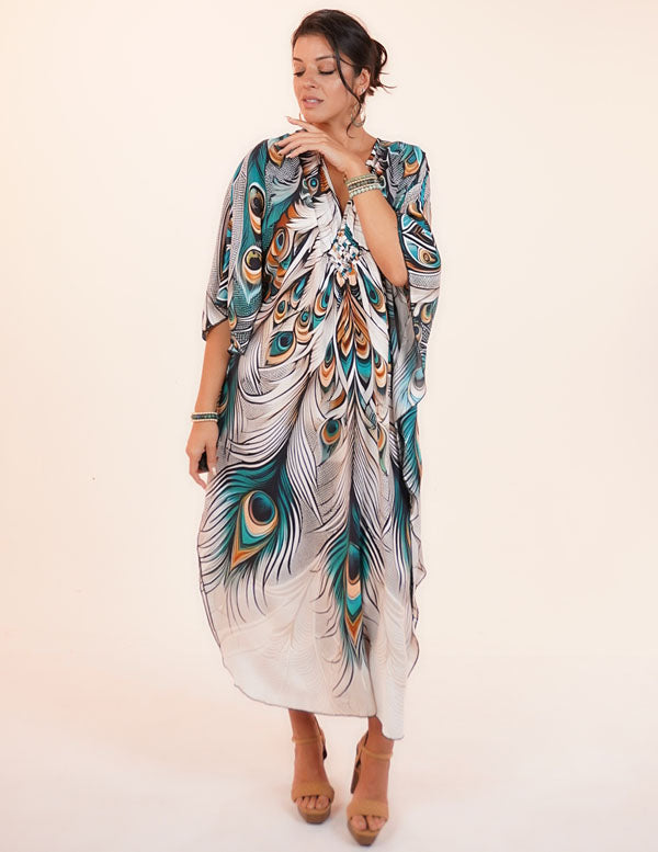 
                  
                    DIAMOND VACAY DRESS- PEACOCK
                  
                