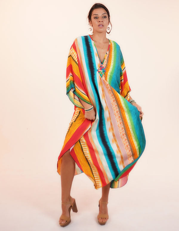 
                  
                    DIAMOND VACAY DRESS- STRIPE MULTI
                  
                