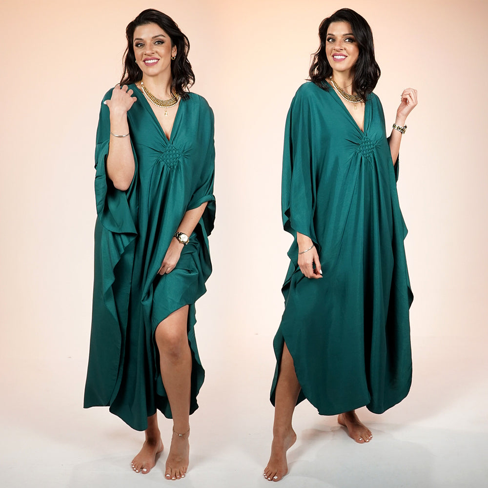 
                  
                    DIAMOND VACAY DRESS- PINE
                  
                