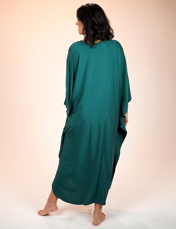 DIAMOND VACAY DRESS- PINE