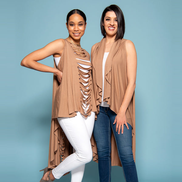 DOUBLE TROUBLE - TAUPE