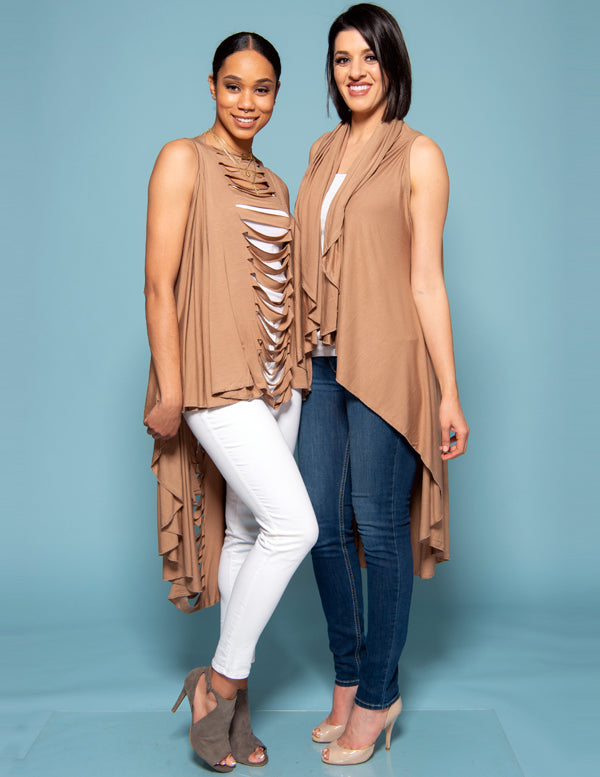 DOUBLE TROUBLE - TAUPE