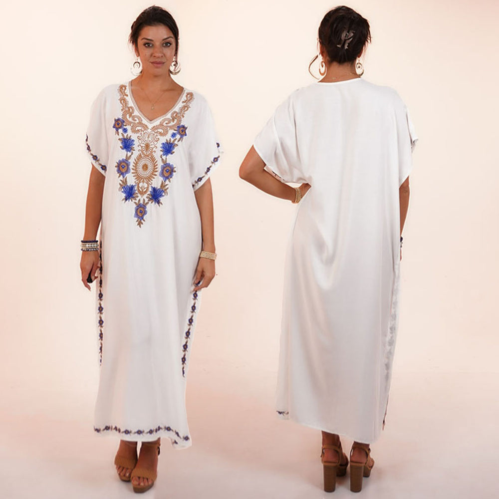 FRIDA KAFTAN- WHITE