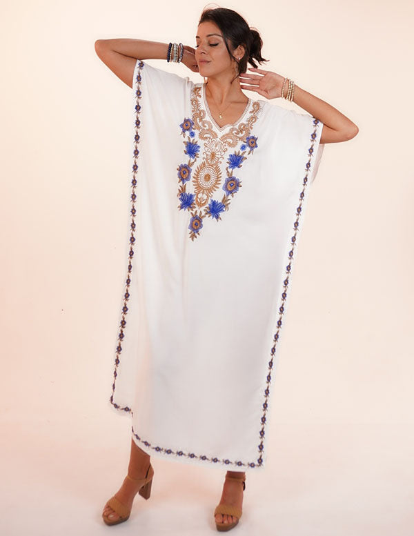 
                  
                    FRIDA KAFTAN- WHITE
                  
                