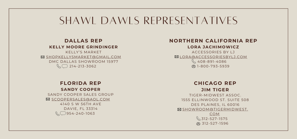 SHAWL DAWLS RETAIL