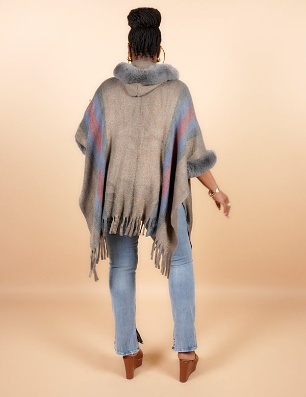 
                  
                    SEDONA RUANA - DENIM
                  
                