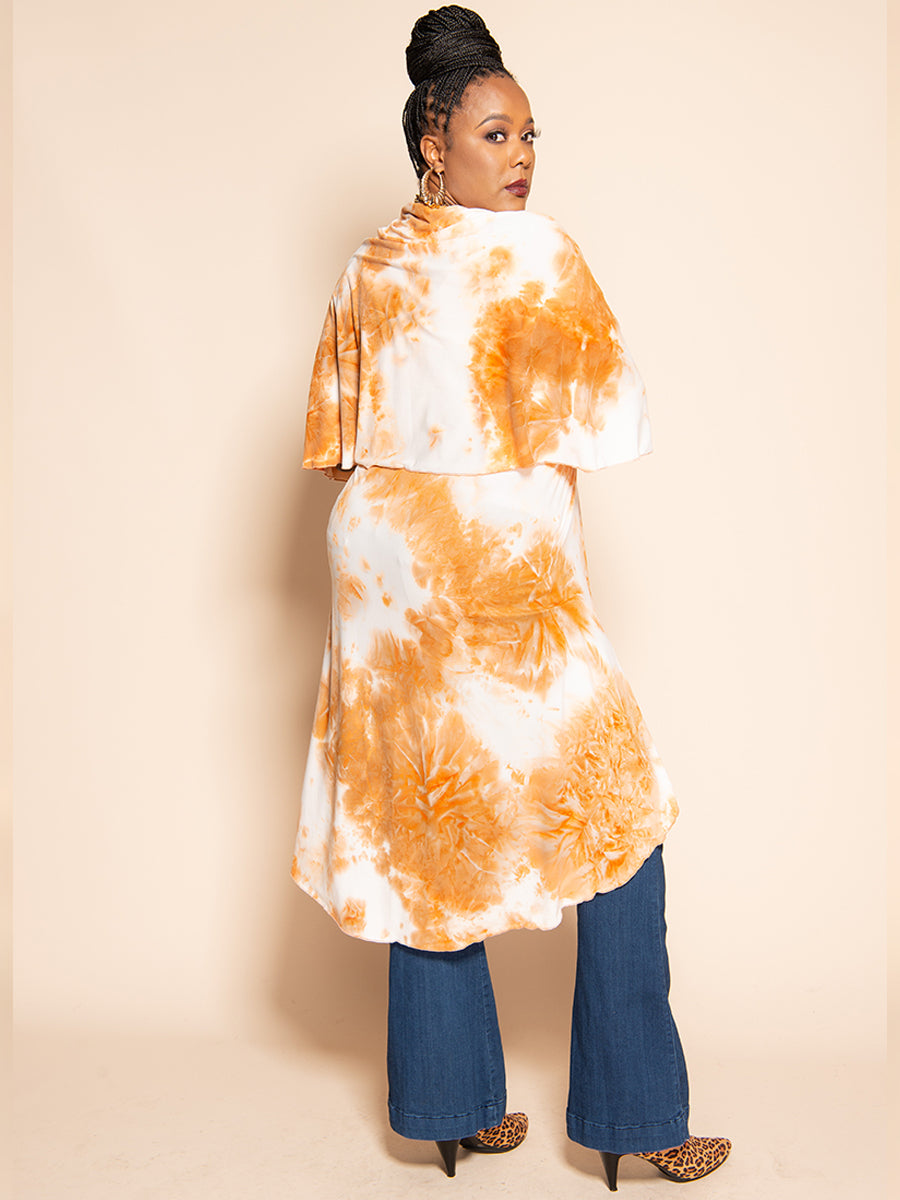 Long Convertible Shawl - TOPAZ