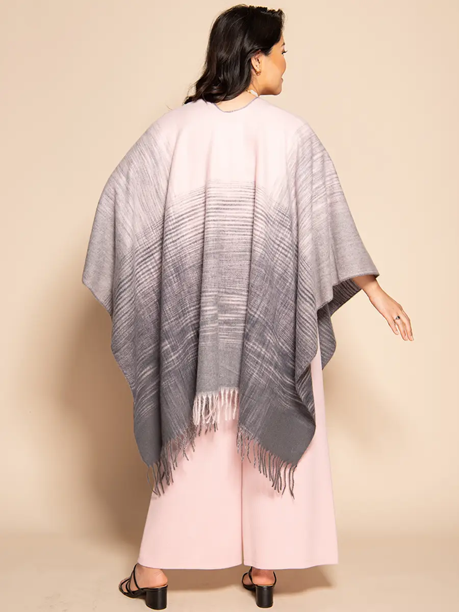 RUANA - PINK CASHMERE