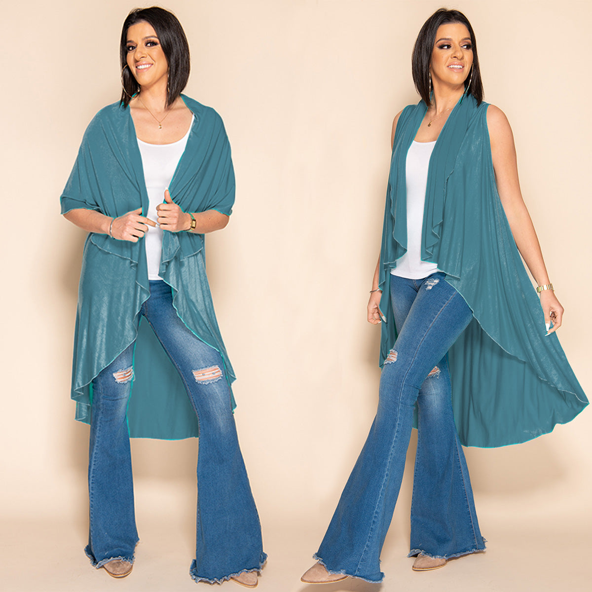 Long Convertible Shawl - SAGE