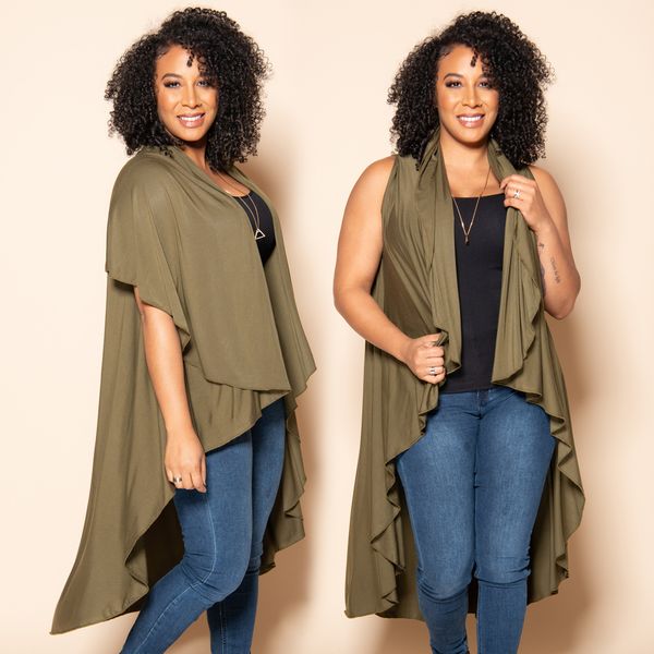 Long Convertible Shawl