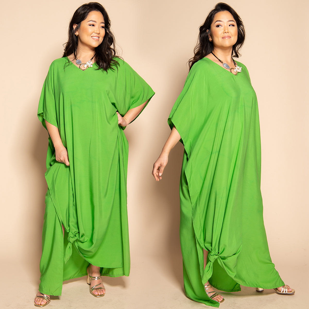 VACAY DRESS- GREEN